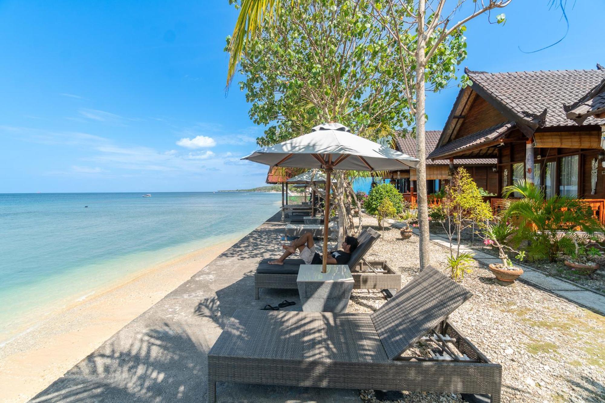 Merta Beach Bungalow By Bukit Vista Ped Exteriör bild