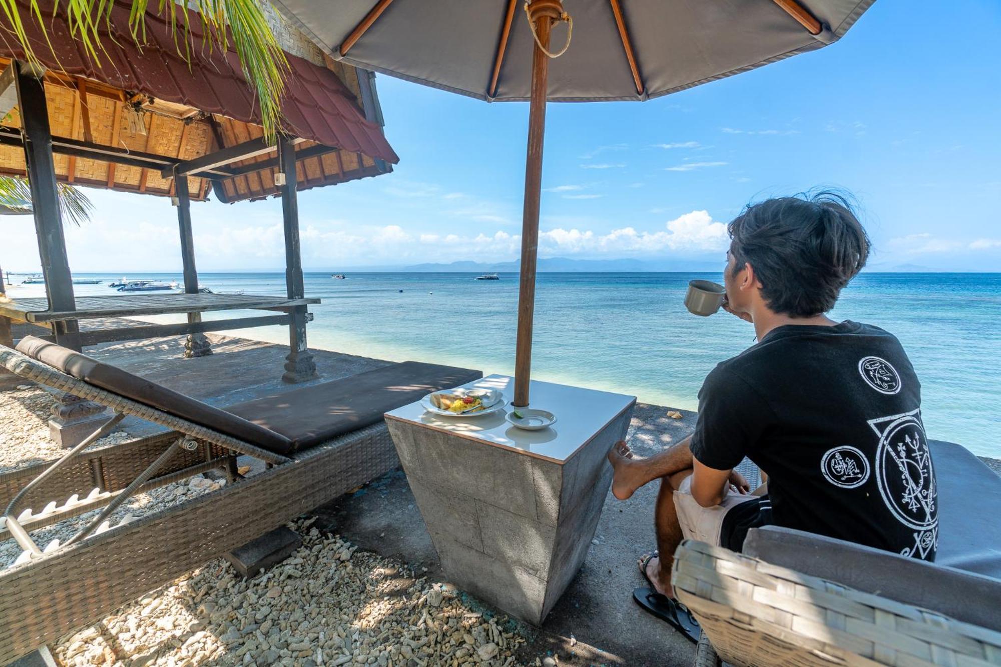 Merta Beach Bungalow By Bukit Vista Ped Exteriör bild