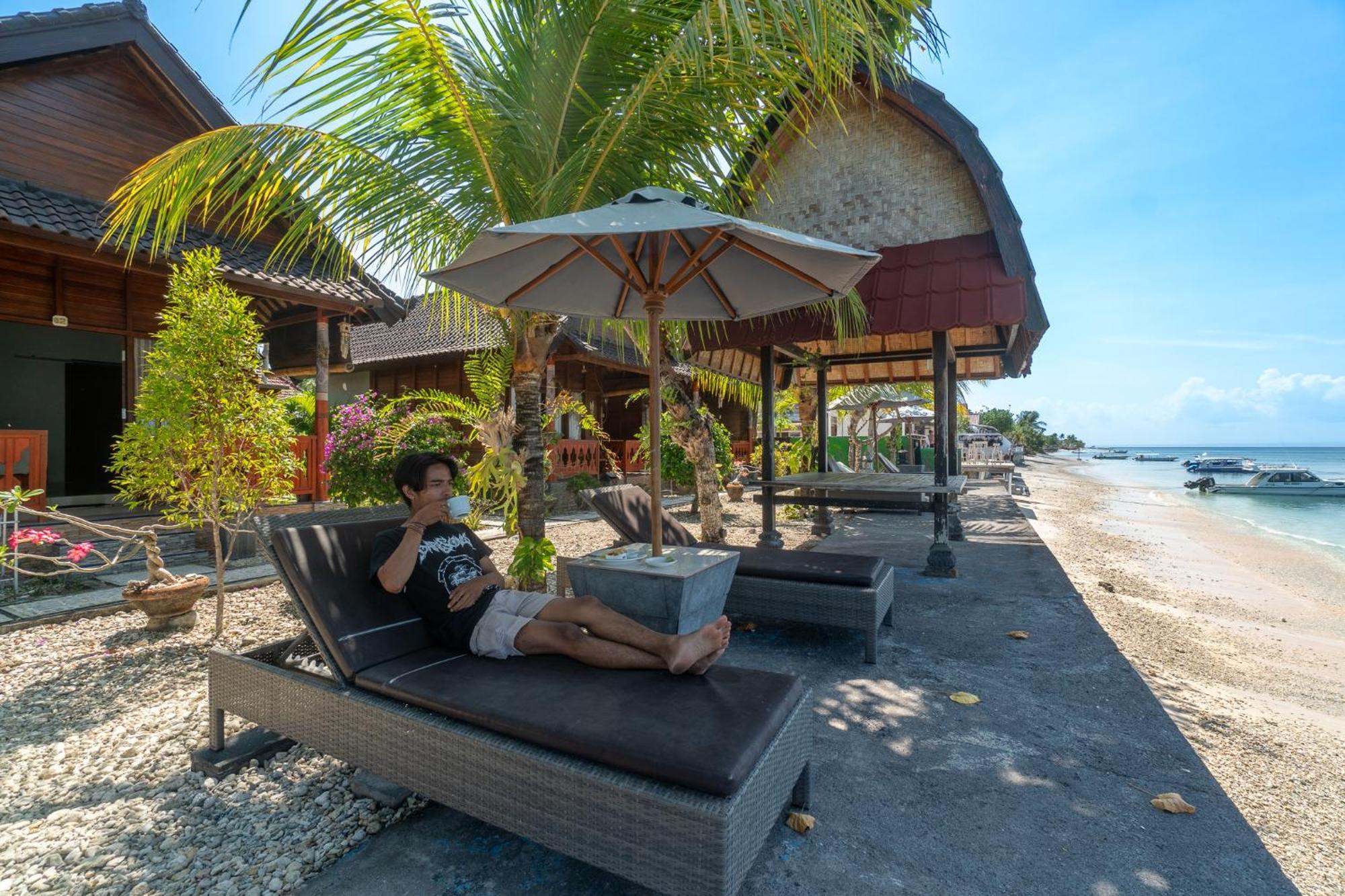 Merta Beach Bungalow By Bukit Vista Ped Exteriör bild